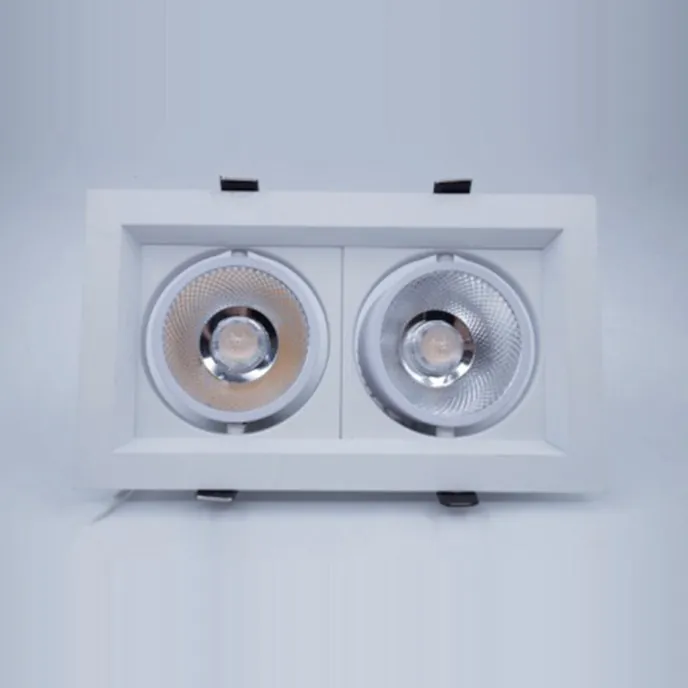 LED Grille Spotlight 2×3 – 2×30 W