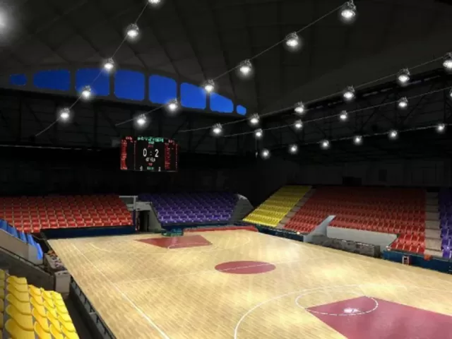Basketball Arena and Sports Training Hall Lighting